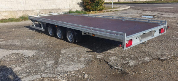 Plataforma fija + rampas Boro ATLAS 6m x 2m 3500KG 3 ejes