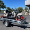 Plataforma basculante de 2,60 m, con freno, 1000 kg BRENDERUP